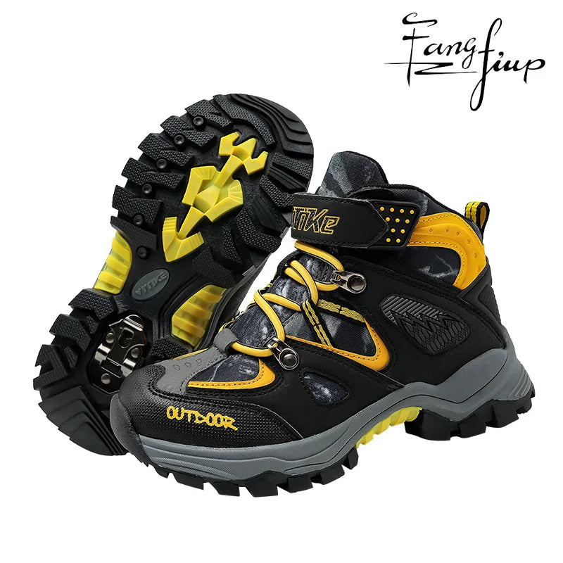 Boys Hiking Warm Winter Snow Boots
