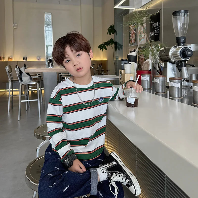 Children Bottoming Cotton T-shirt