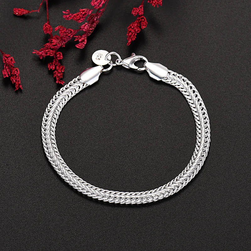 Exquisite Solid Chain Bracelet Fashion Charm