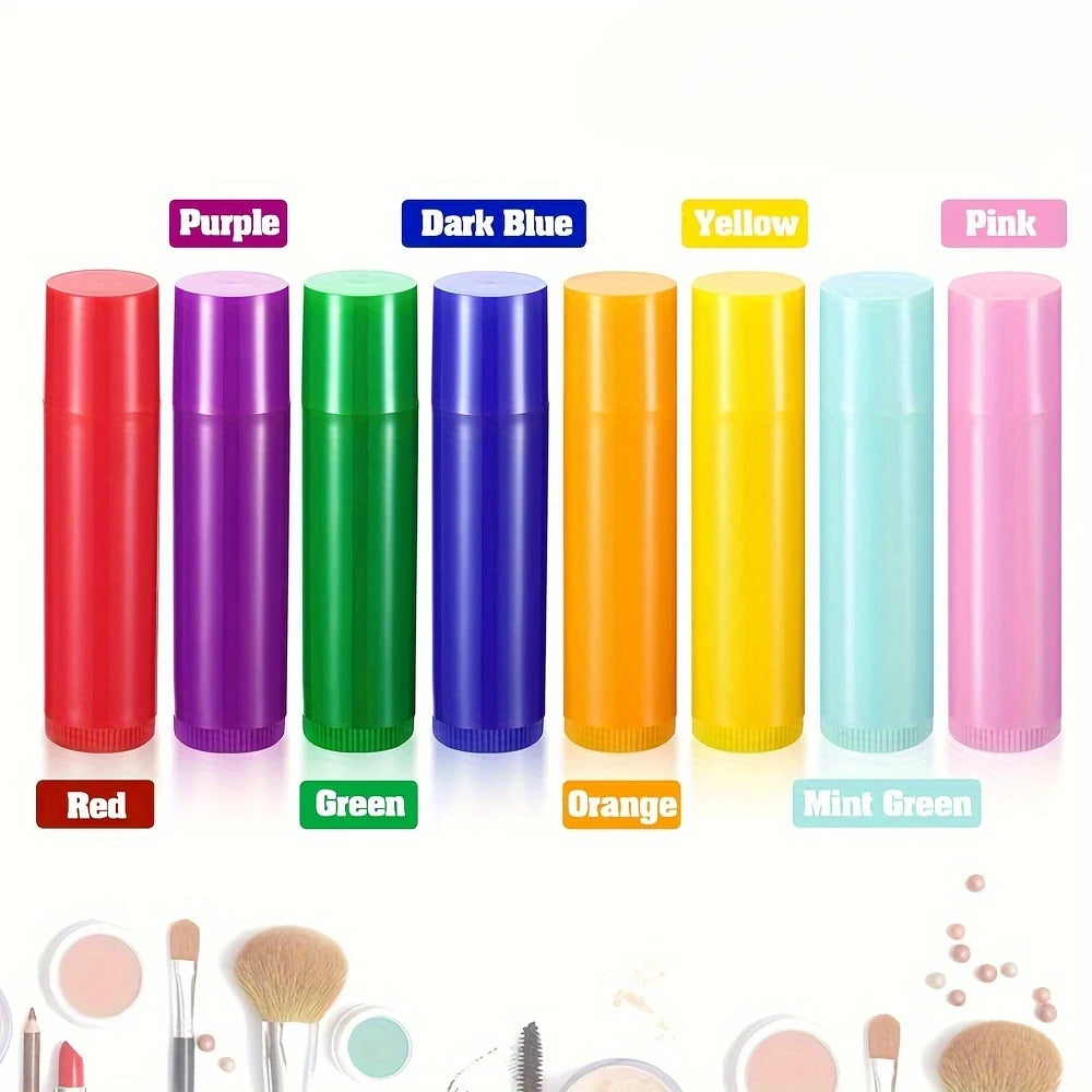 Plastic Empty Lip Balm Containers