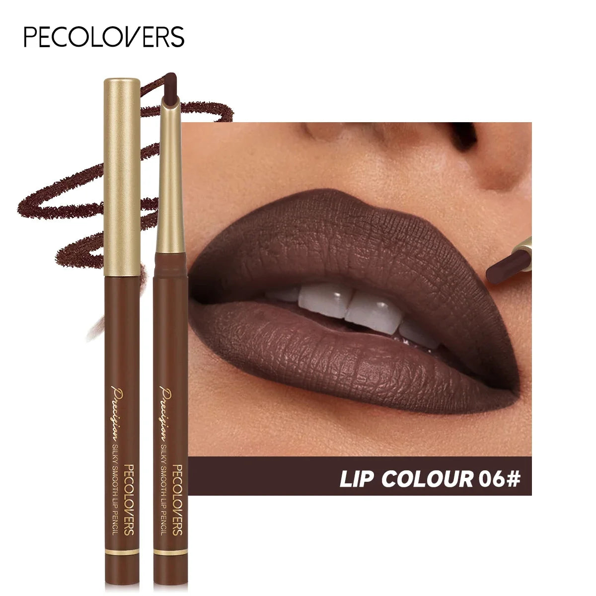 Velvet Matte Lip Liner Pencil Water-resistant