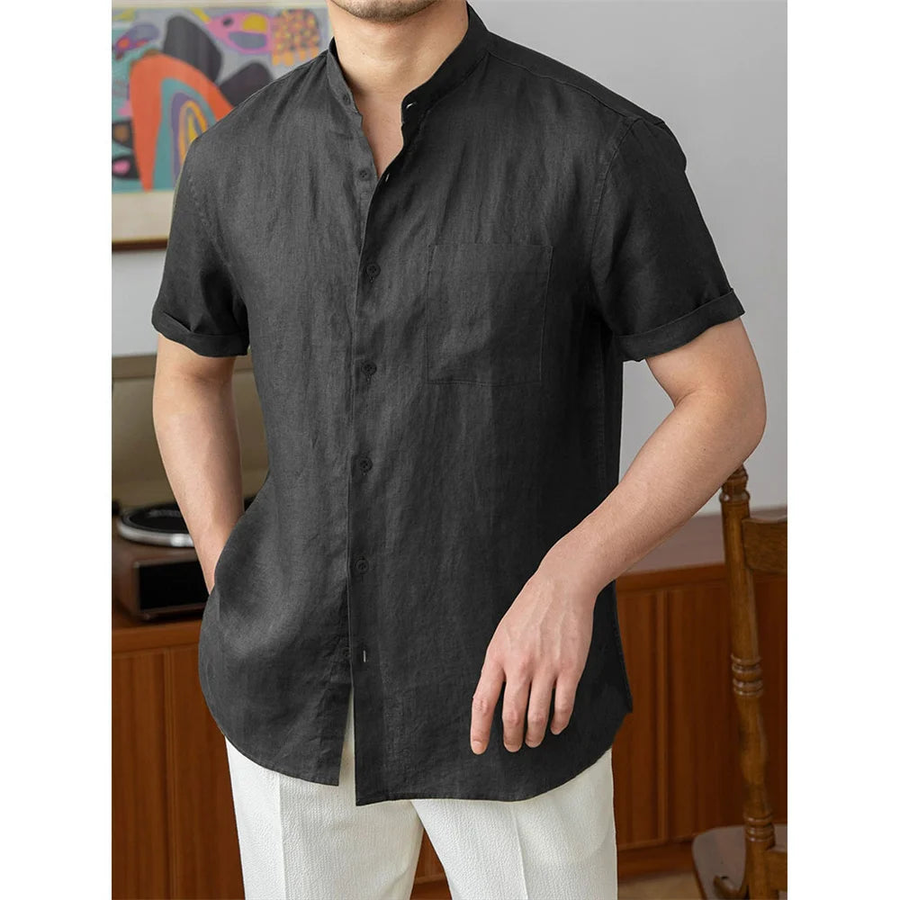 Summer Short Sleeve Shirt for Men