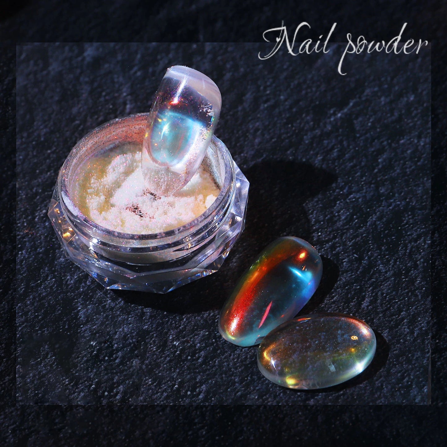 Nail Glitter Aurora Ice Transparent