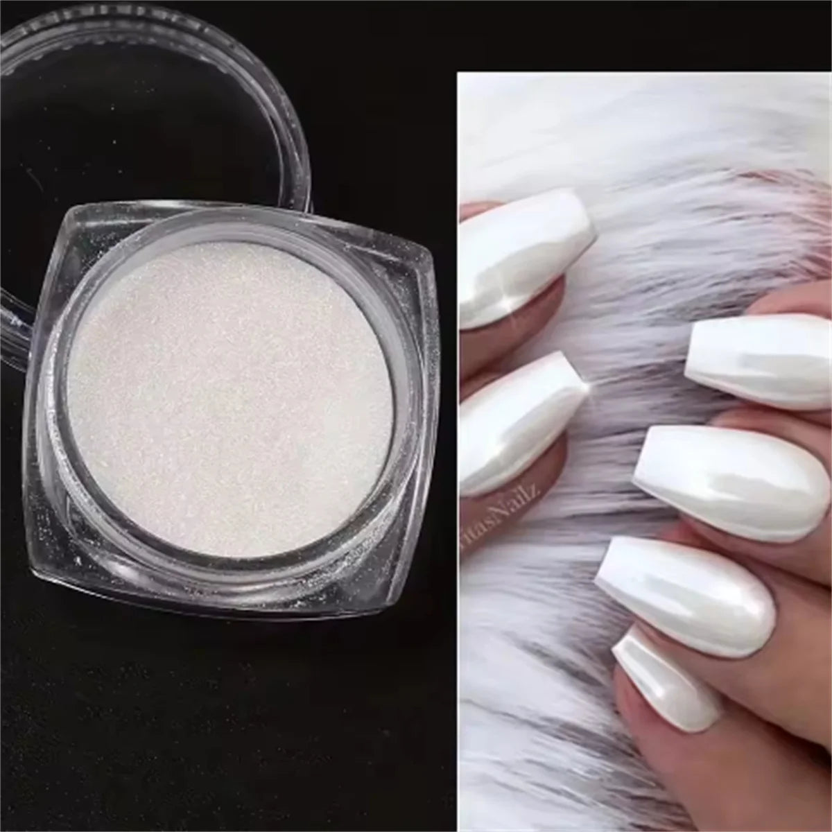 1 Box Moonlight Pearl Mirror Nails Powder