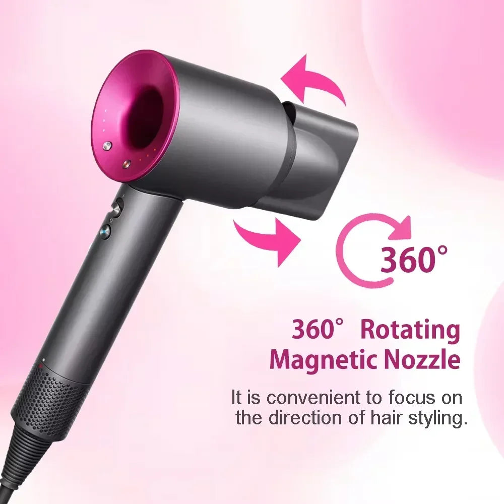 High-speed Negative Ion Hair Care Hair Dryer 110000rpm Wind Speed 62m/second Fast Drying Household Super Hair Dryer