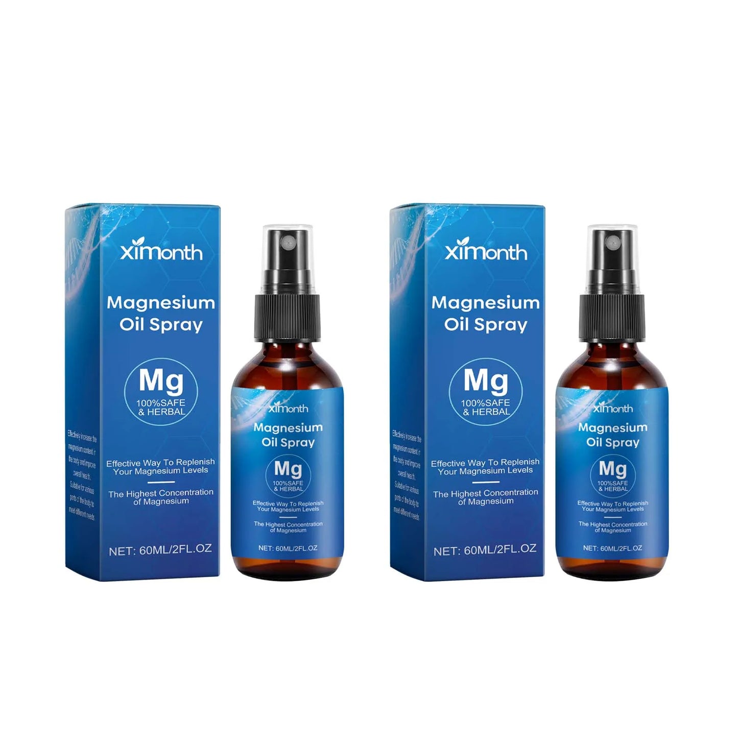 Magnesium Oil Spray Relieves Muscle Body Pain