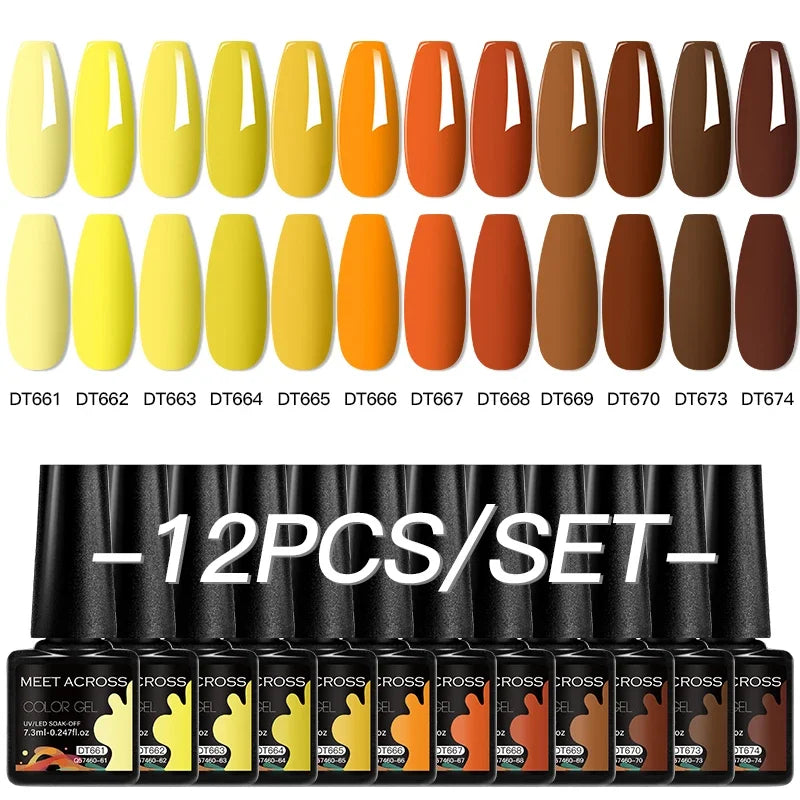 Gel Nail Polish Set UV Gel LED Nail Art