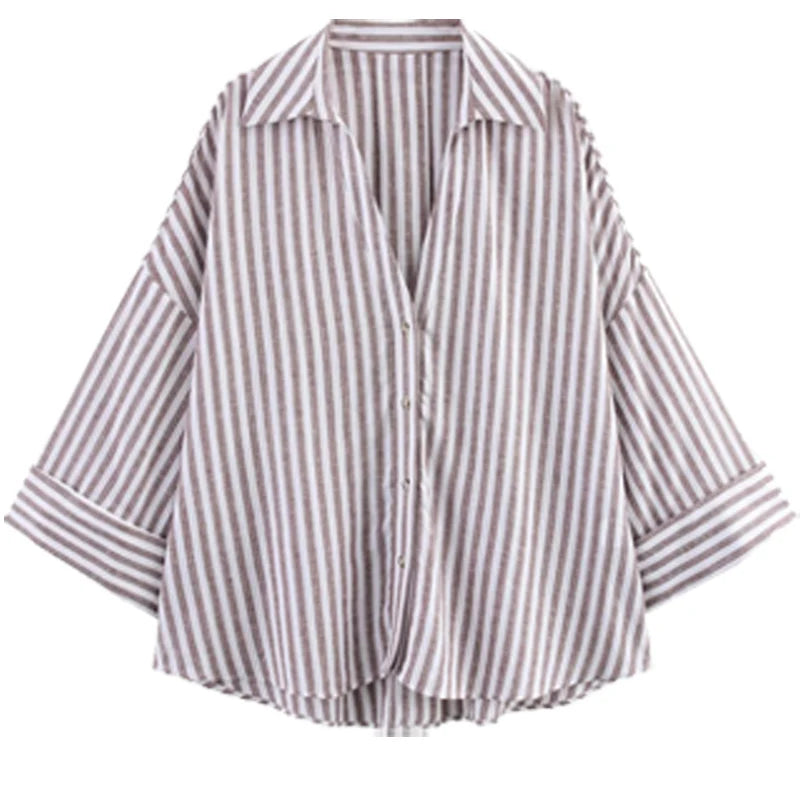Women's Shirt Elegent Blouse Summer Shirt