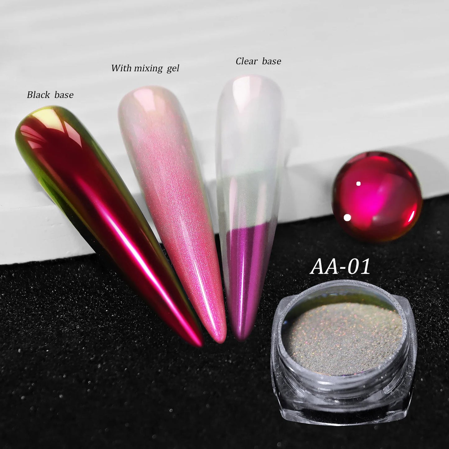 Chrome Laser Nail Powder