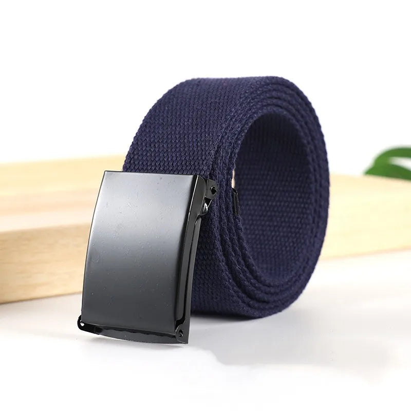 Fashion New Unisex Trousers Canvas Belt