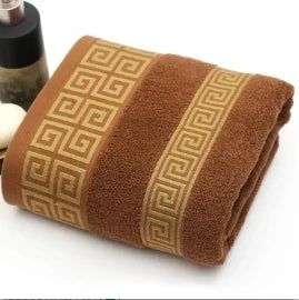 100% Cotton Luxury Soft Embroidered Beach Towel Super Absorbent Bath Towel for Adults Quick Dry Bathroom Towel Bath Towels