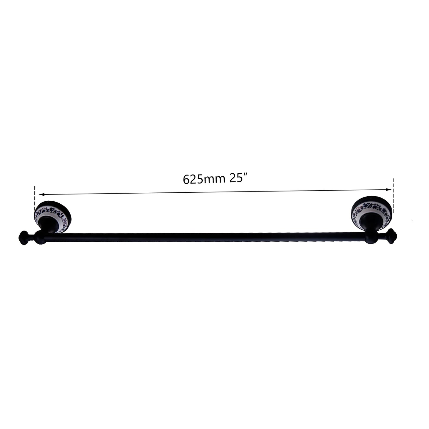 JIENI Wall Mounted Matte Black Washroom Bathroom Accessories Towel Ring Rack Paper Holder Toilet Brush Holder Frosted Glass Cup
