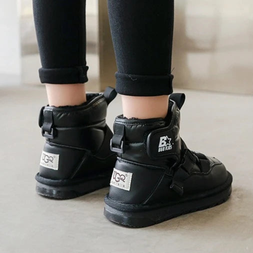 New Fashion Kids Leather Boots