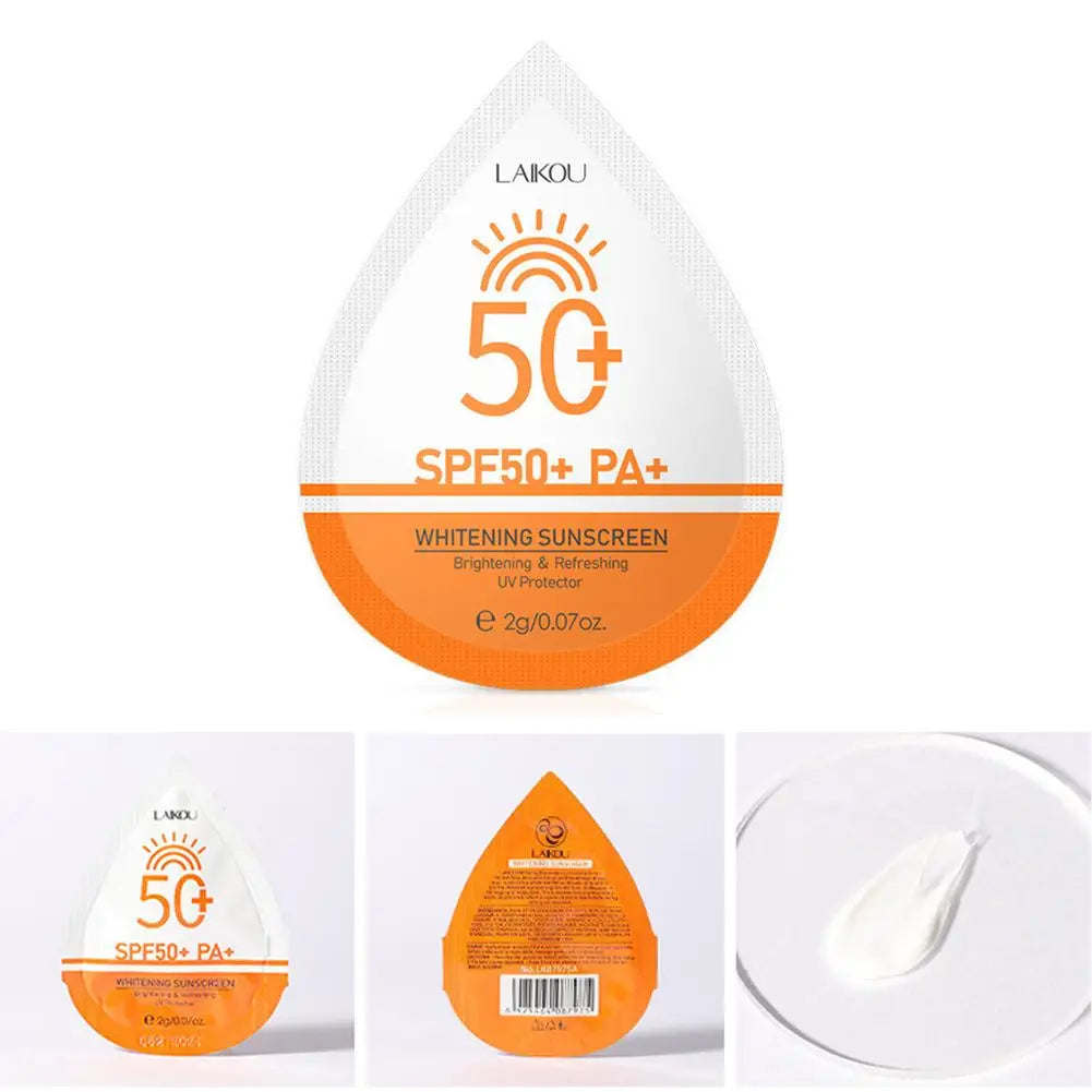 10/50 pcs Mini Sunscreen Travel Size