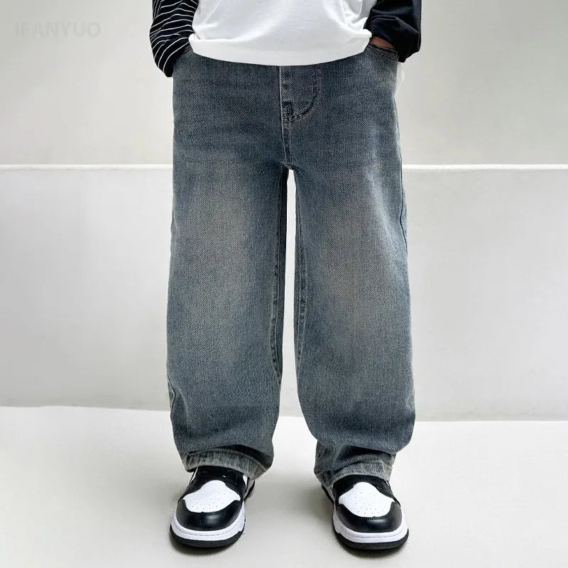 New Denim Handsome Cotton Pant