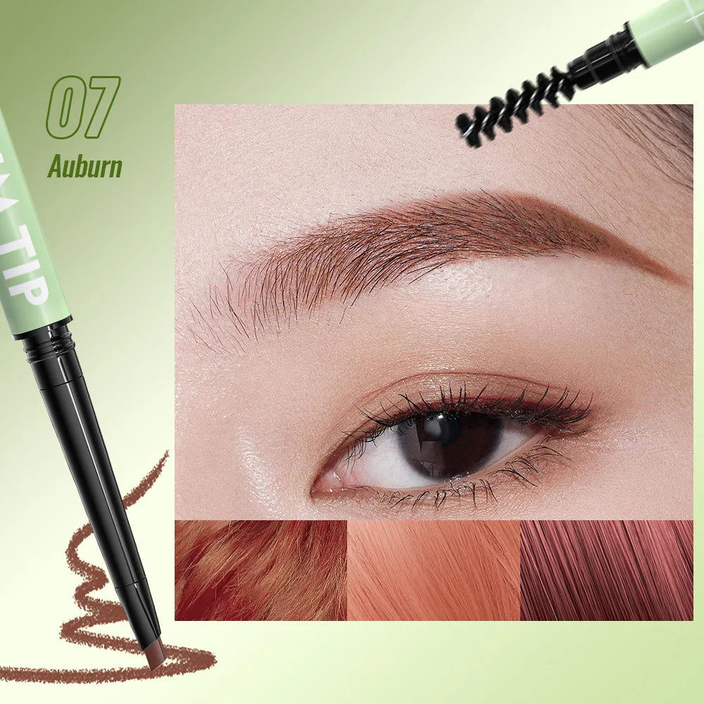 10-color double-tipped eyebrow pencil
