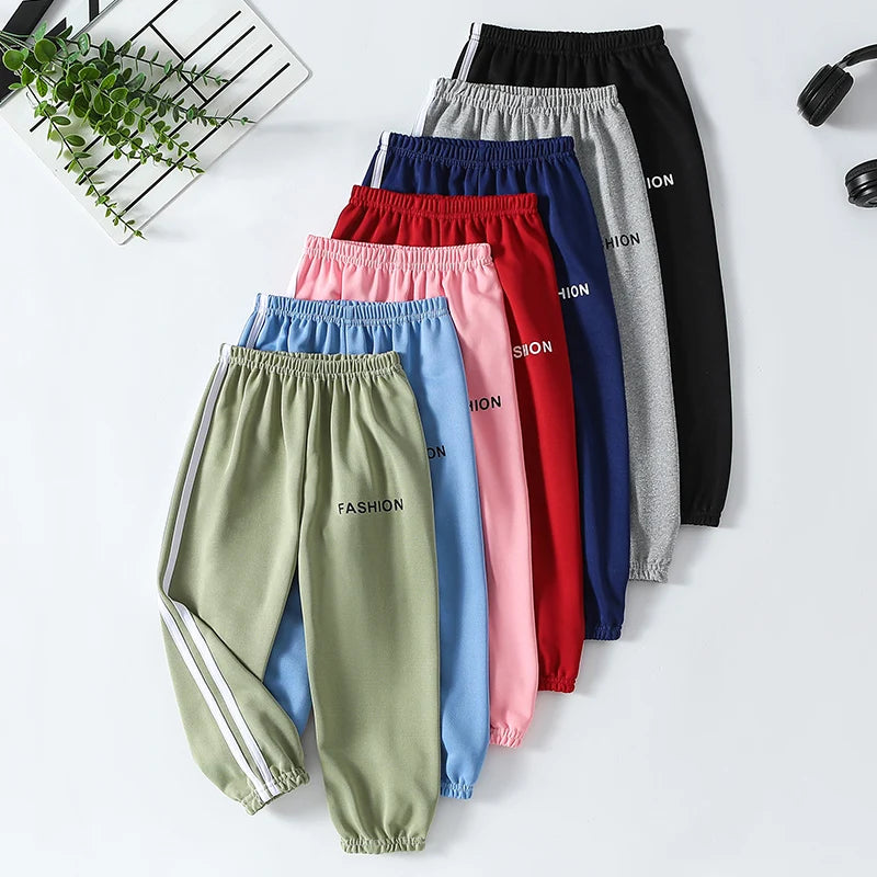 Children's Thin Basic Versatile Casual Pants