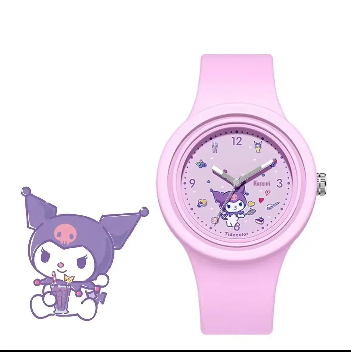 Hello Kitty Watch Silicone Strap Wrist Watch