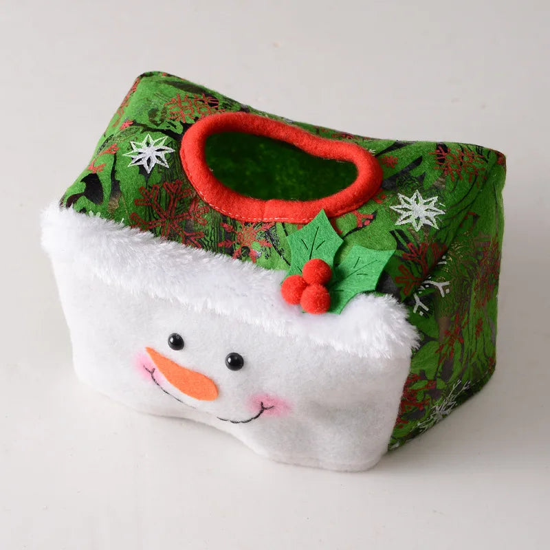 New Pattern Merry Christmas tissue box