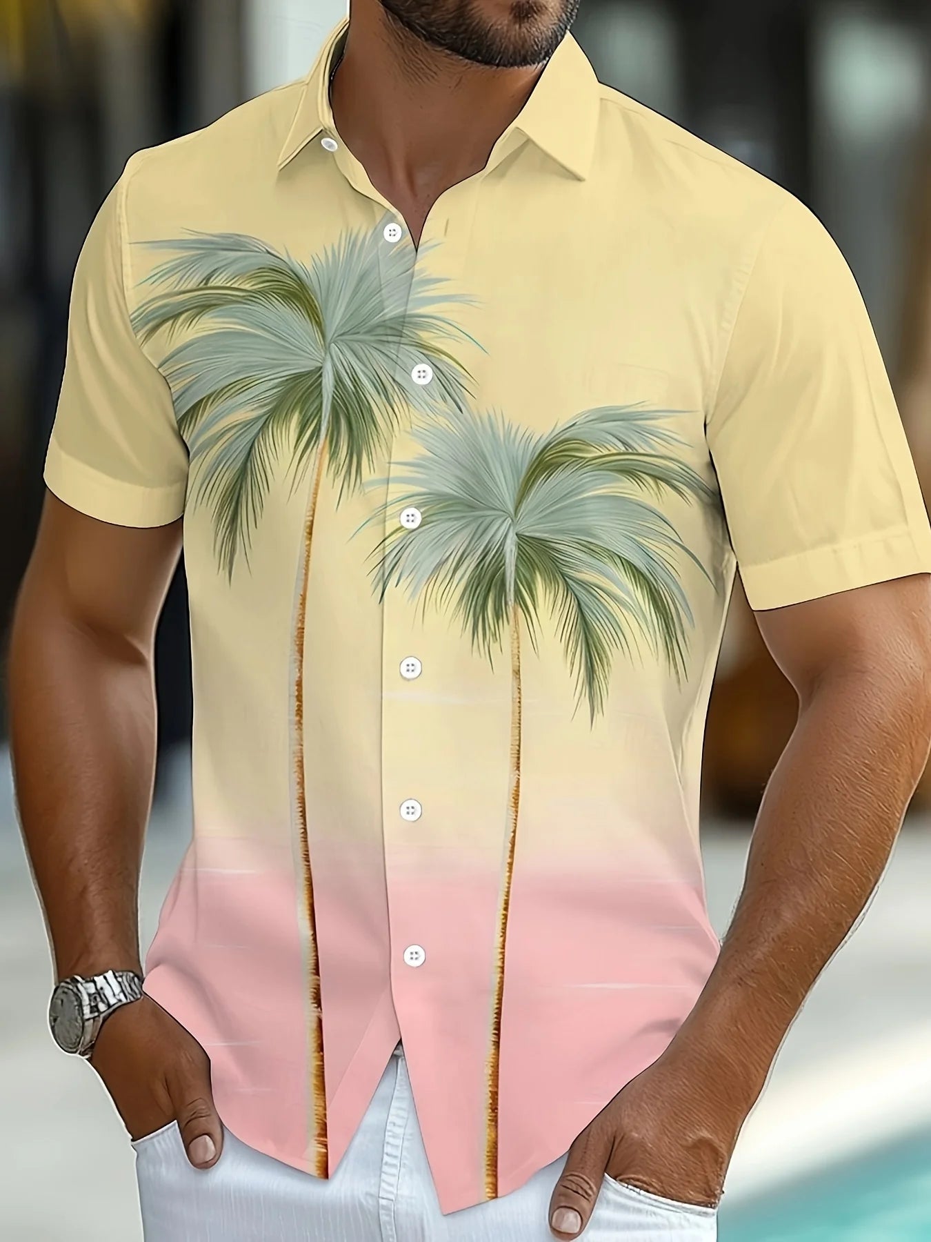 Short Sleeve Summer Shirt For Men