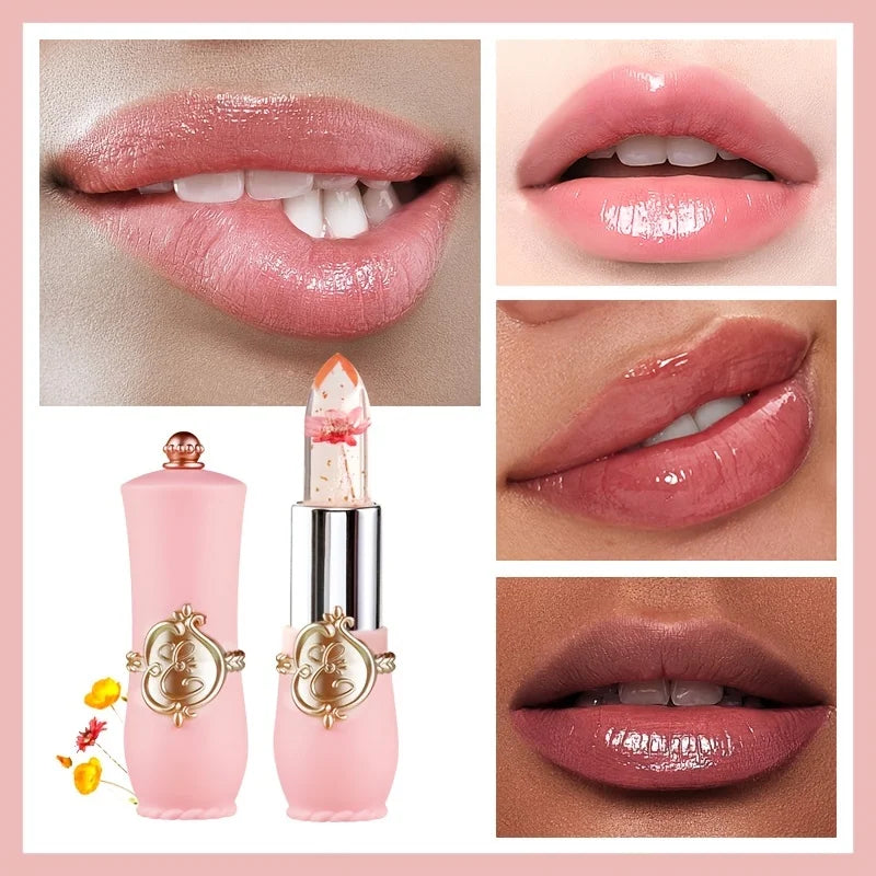 Crystal Flower Jelly Lipstick