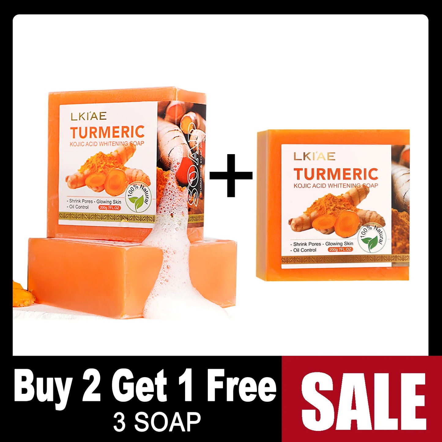 Natural Turmeric Whitening Body Wash
