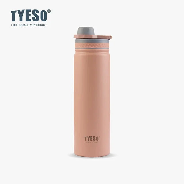 Tyeso 530/750ML Thermos Bottle Stainless Steel Flask Travel Bottle Insulated Hot Cold Water Sport Thermal Cup Mug Vacuum Cup
