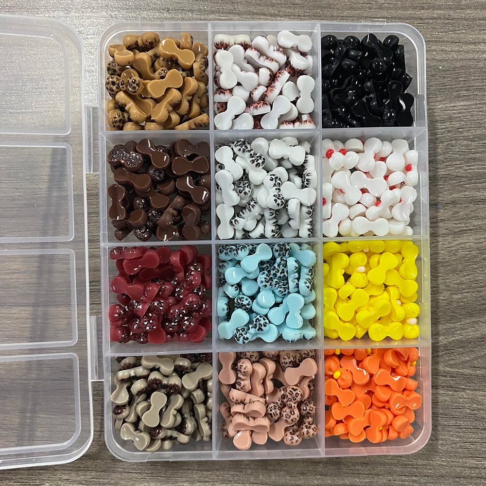 3D Multi-Shapes Flower Butterfly Nail Art