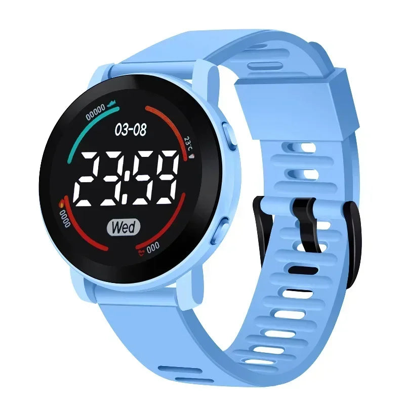 LED Digital Kids Luminous Sport Watch