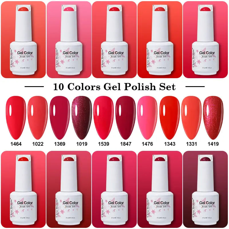 Gel Nail Polish Set