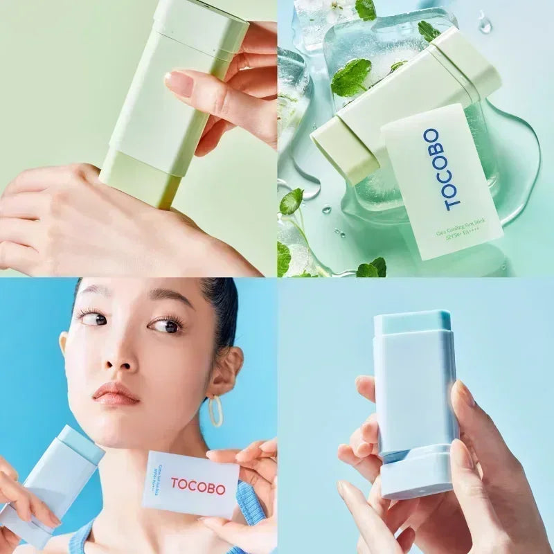 Face Light Blue Matte Sun stick