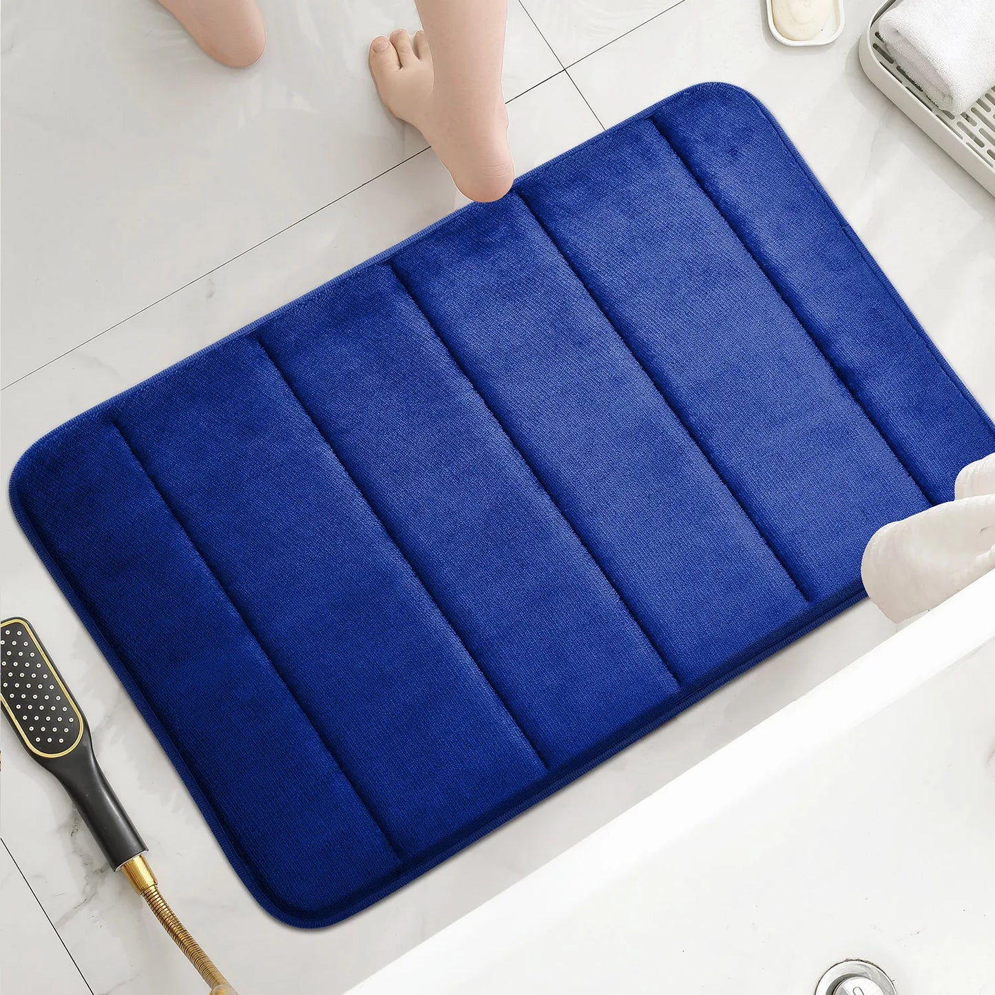 Bathroom Coral Velvet Anti-skid Mat