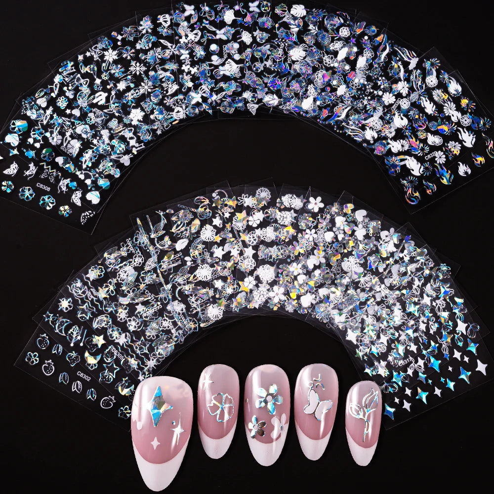 3 D Flowers Cherry Blossoms Rose Daisy Nail