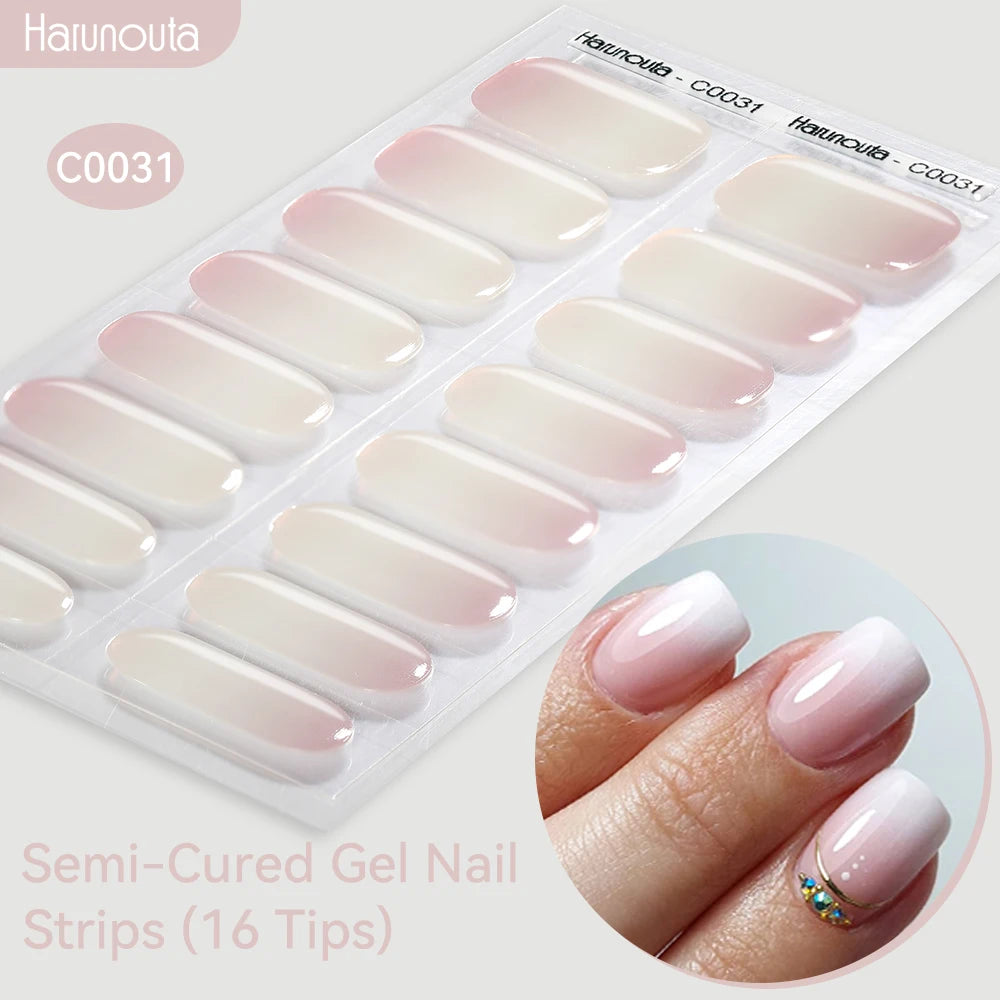 Semi Cured Gel Nail Sticker
