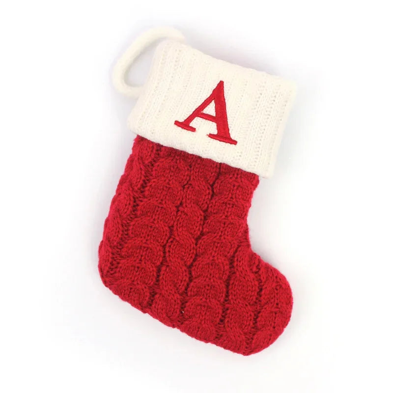 Christmas Boots Letters Christmas Stocking