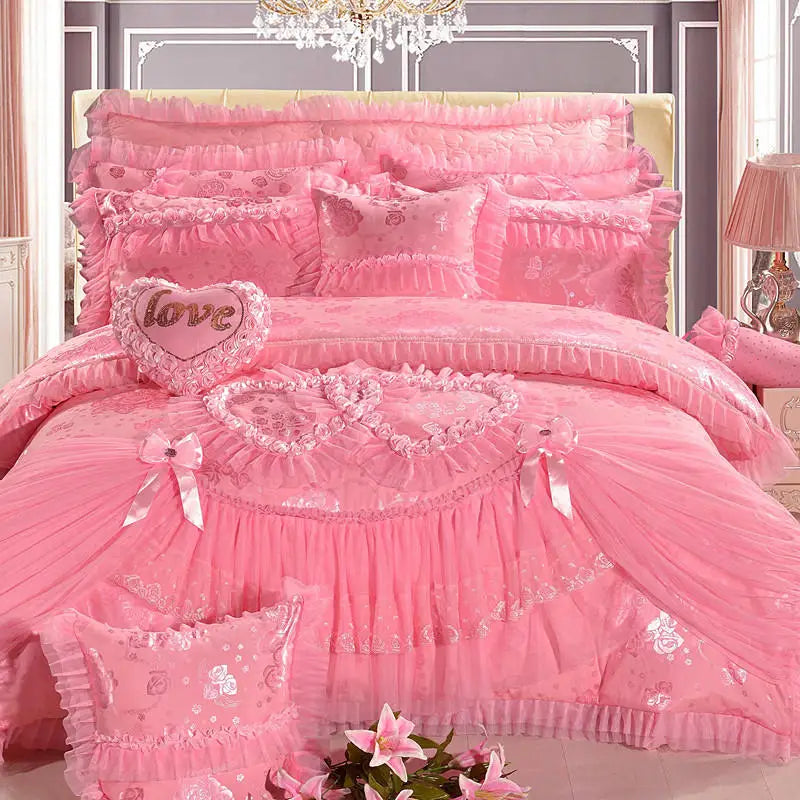 Lace Princess Bedding Set