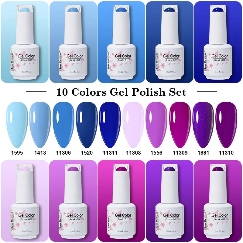 Gel Nail Polish Set
