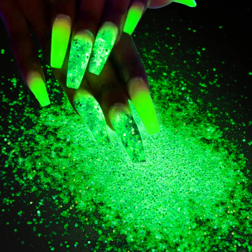 Luminous Nail Powder Glow In The Dark