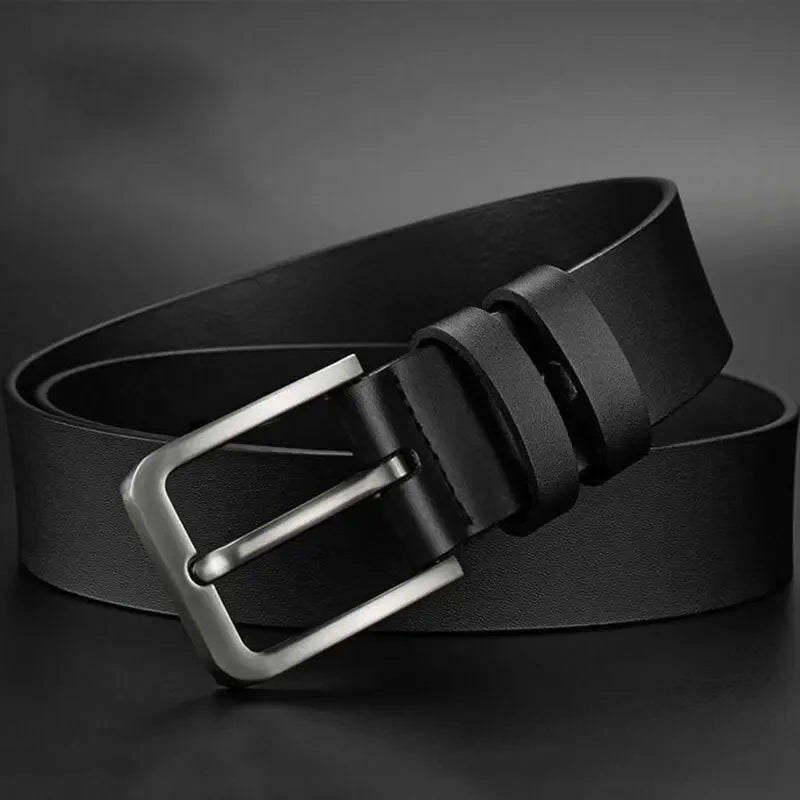 Business Leisure Men's Alloy Pin Buckle Belts