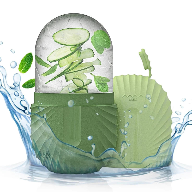 Ice Face Roller Ice Cube Beauty Massage Facial Roller