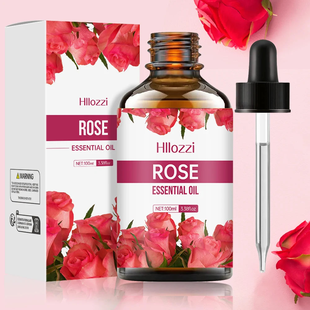 Rose essential face and body oil