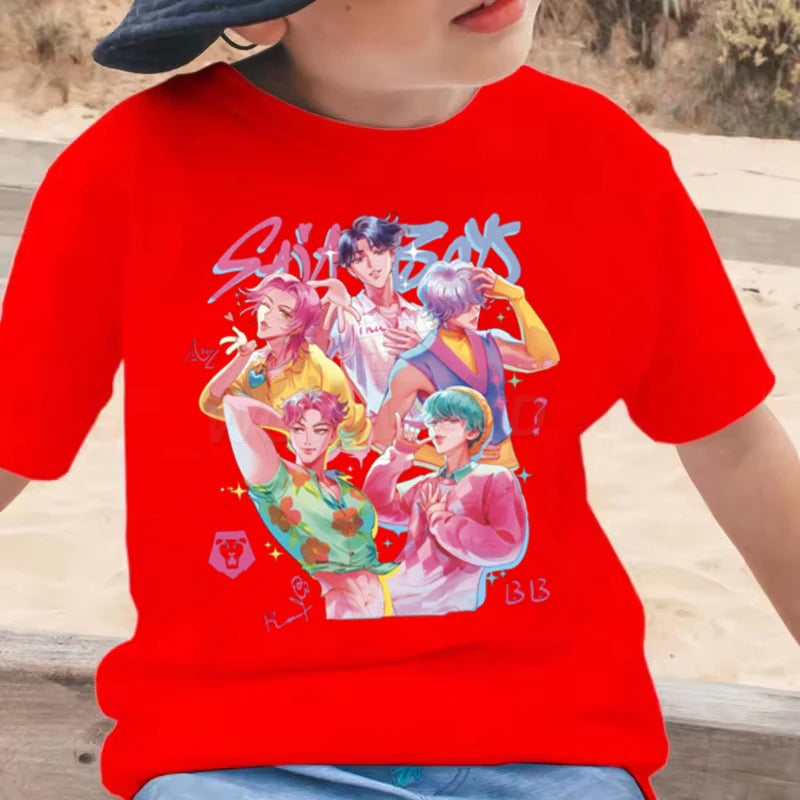 Anime K pop Demon Hunters Kids T-shirts