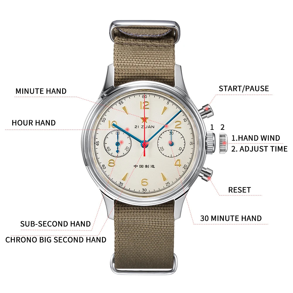 Chronograph Mechanical Watch
