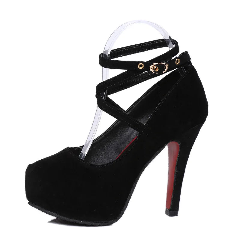 Women's Thin High Heel Shallow Shoes