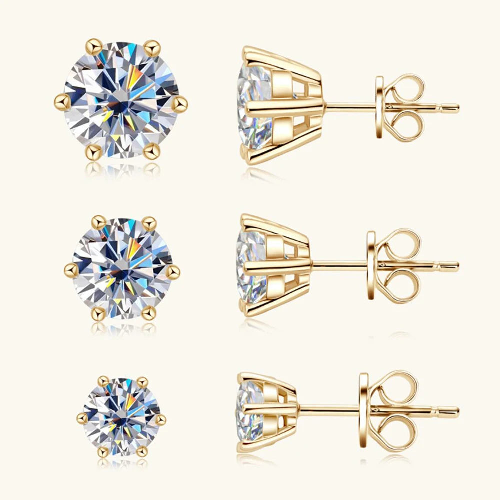 Diamond Stud Earrings