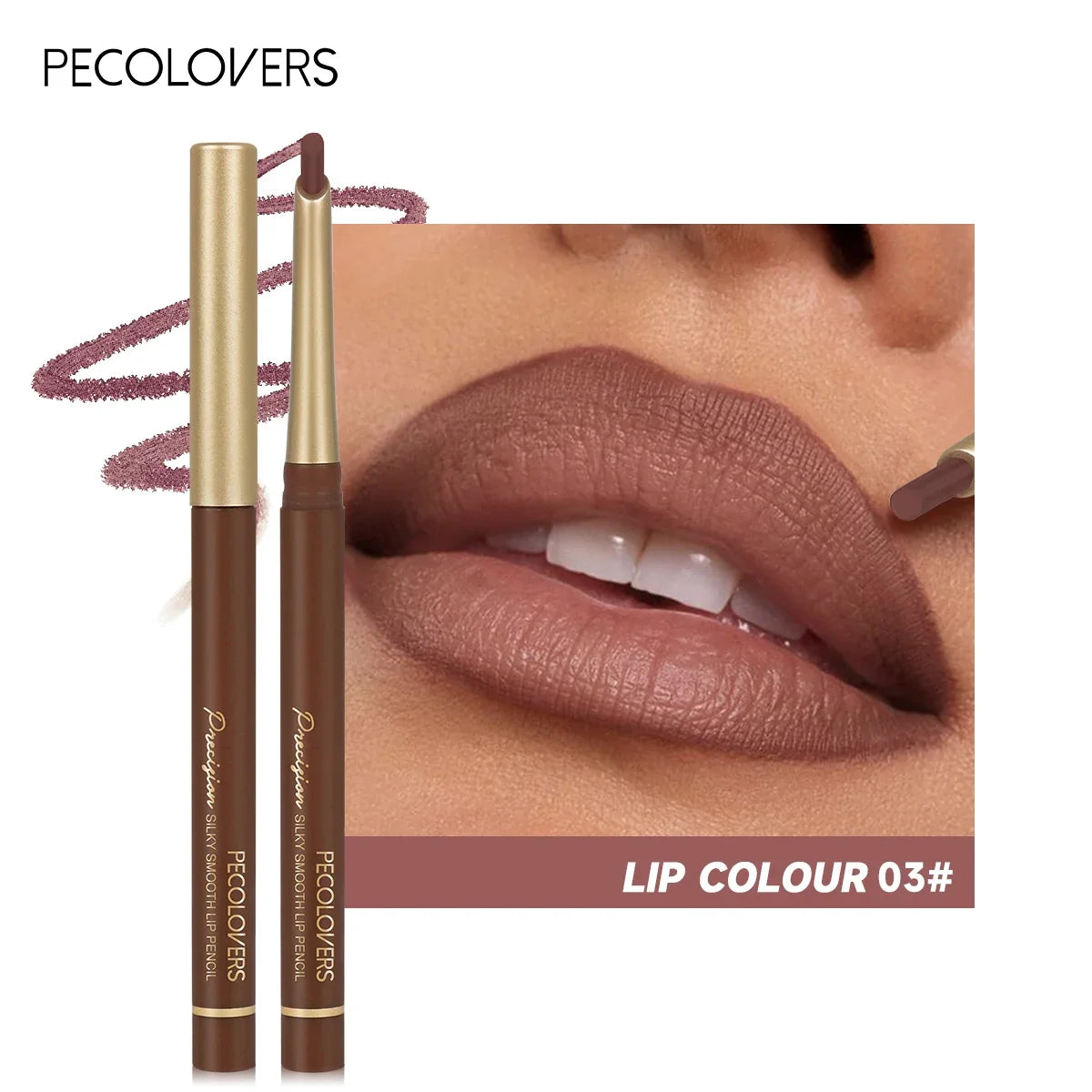Velvet Matte Lip Liner Pencil Water-resistant