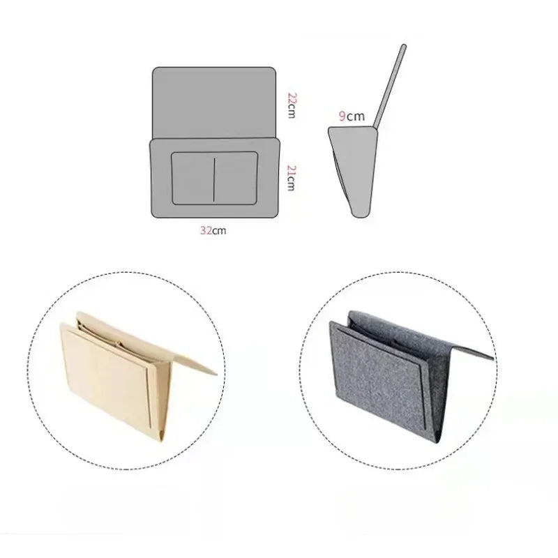 Storage Bag Pouch Hanging Holder