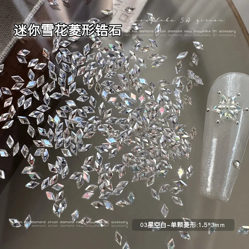 Shiny Zircon Rhinestones Nail Charms