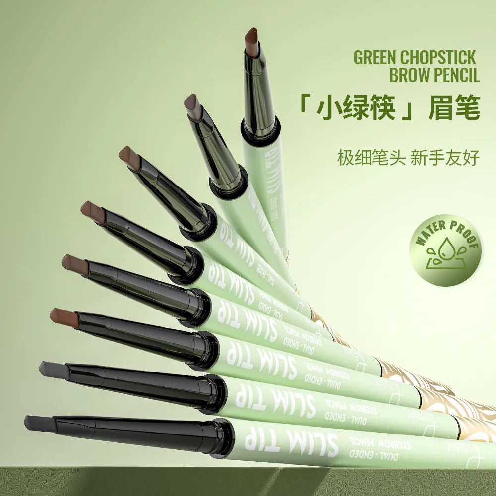 10-color double-tipped eyebrow pencil