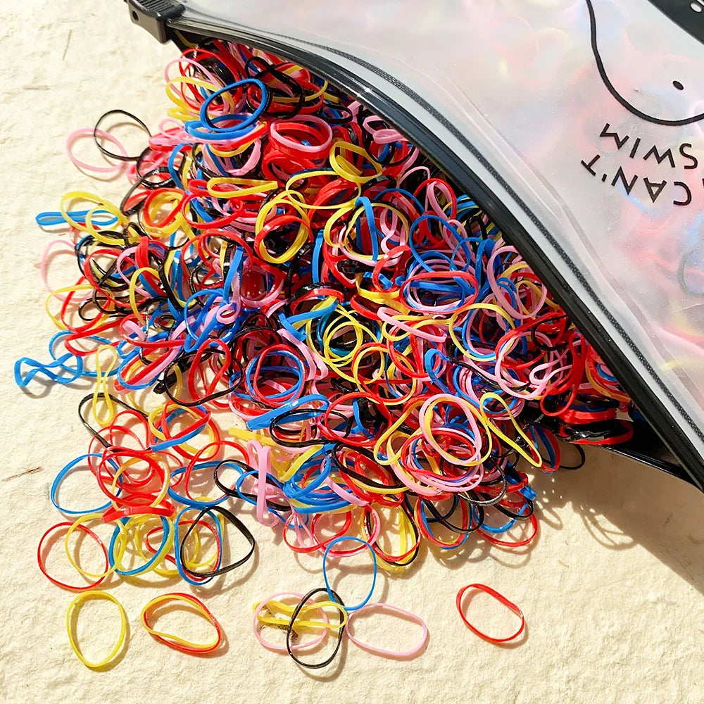 Disposable Rubber Band Hair Ties